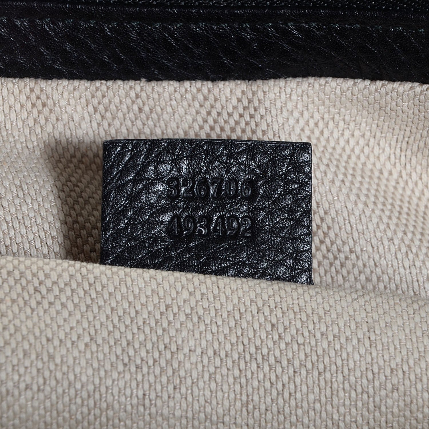 Gucci Pebbled Calfskin Medium Soho Chain Hobo Black 7 of 9