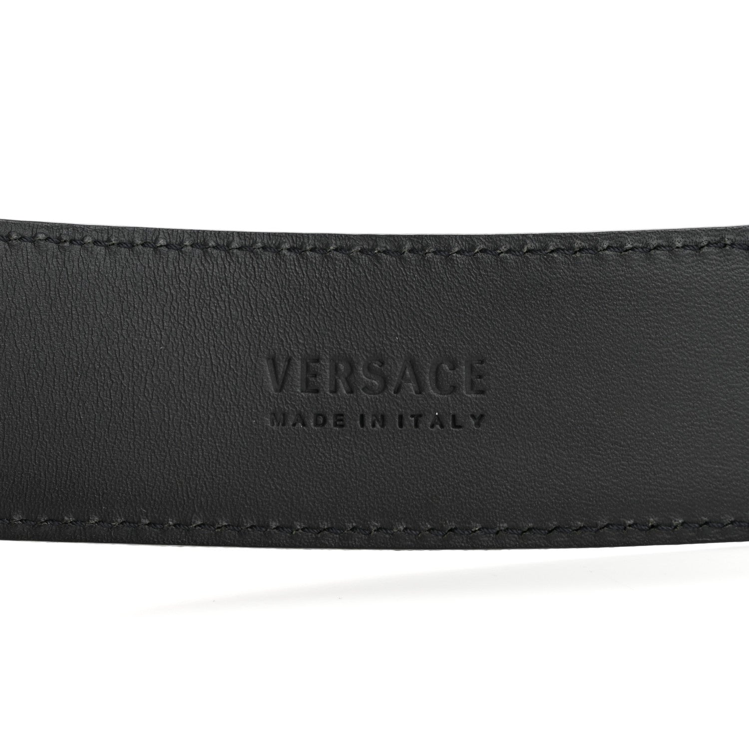 Versace Calfskin Palazzo Medusa Belt 100 40 Black 5 of 8