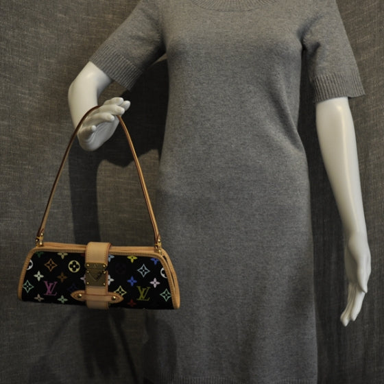 Monogram Multicolor Shirley Black