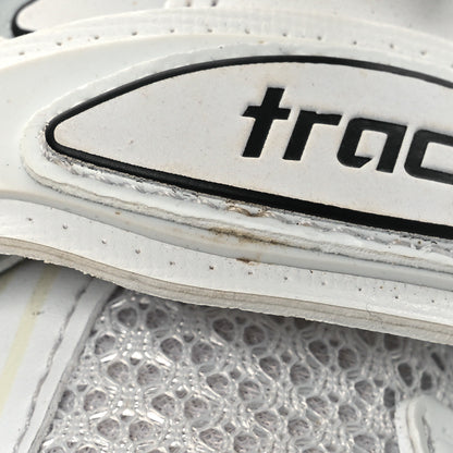 Balenciaga Rubber Mesh Fabric Monocolor Recycled Sole Womens Track Sneakers 38 White 12 of 13