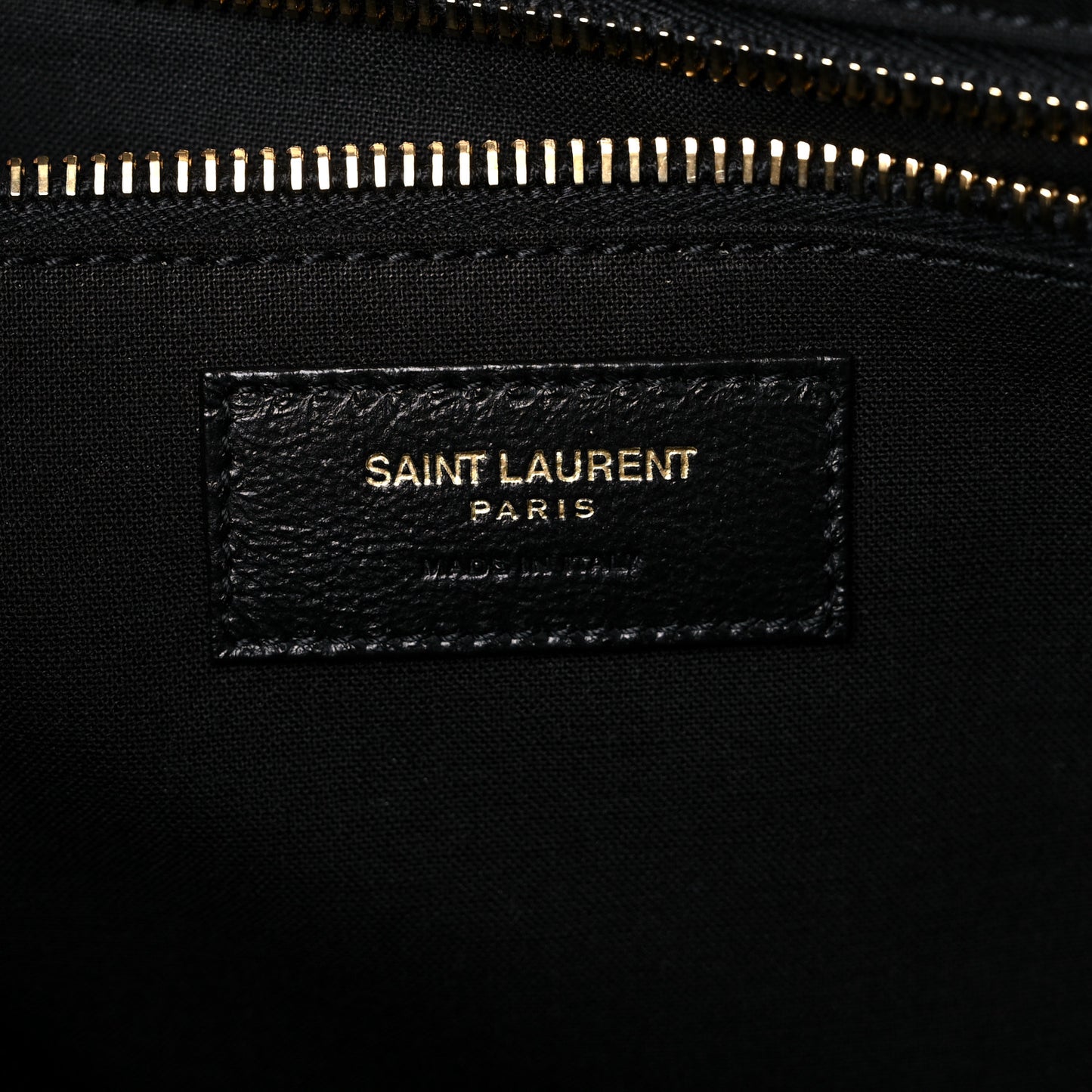 Linen Calfskin Rive Gauche Tote Natural