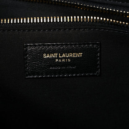 Saint Laurent Linen Calfskin Rive Gauche Tote Natural 6 of 16