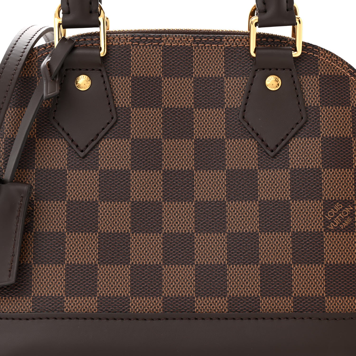Louis Vuitton Damier Ebene Alma BB 7 of 10