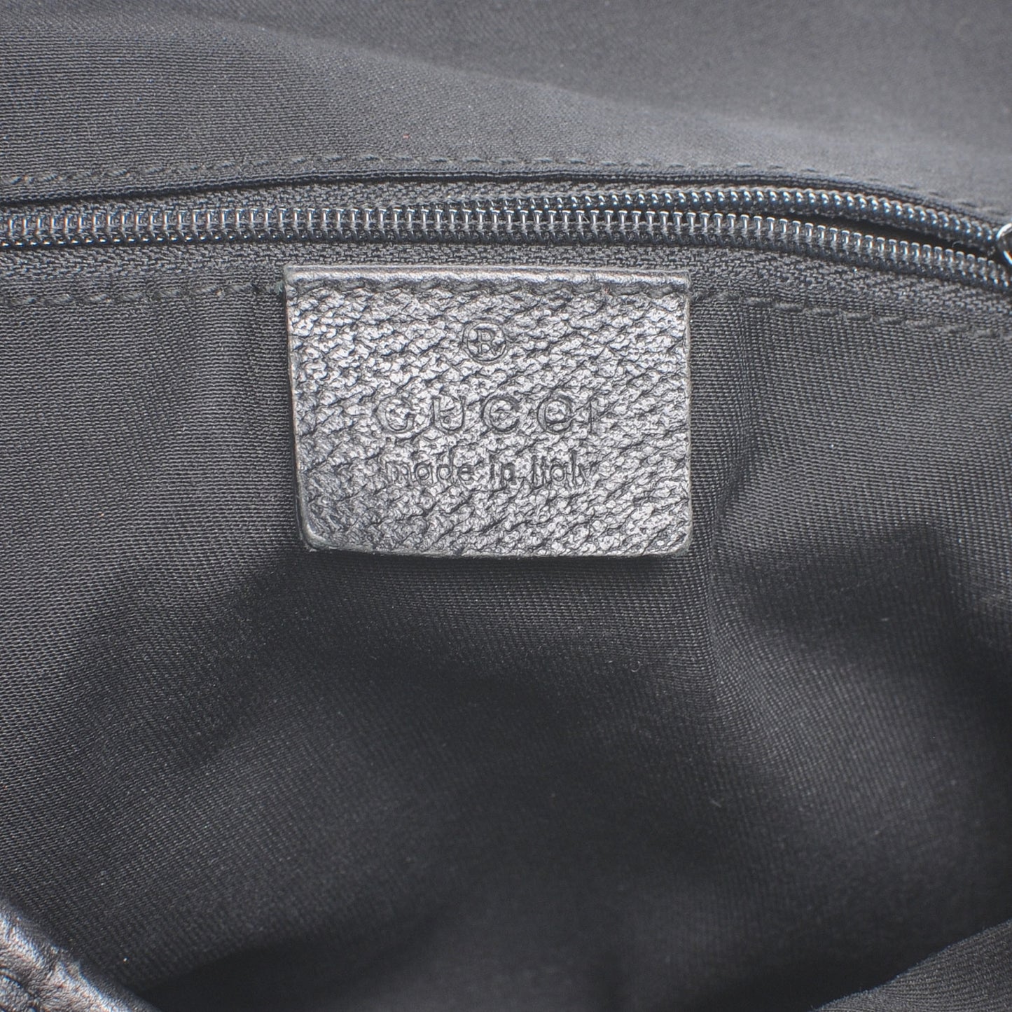 Monogram Medium Abbey Shoulder Bag Black