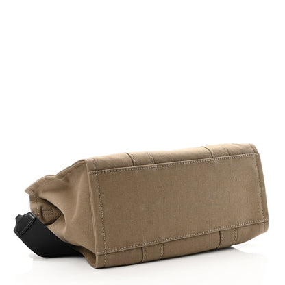 Marc Jacobs Cotton Canvas The Traveler Tote Bag Slate Green 4 of 9