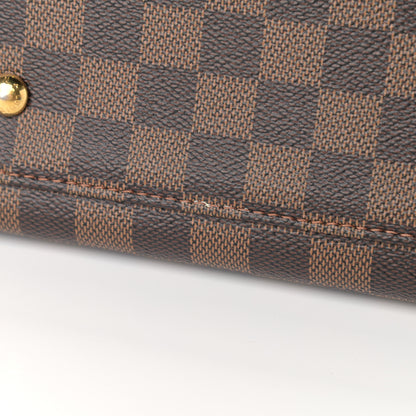 Louis Vuitton Cuir Taurillon Damier Ebene Normandy Magnolia 12 of 14