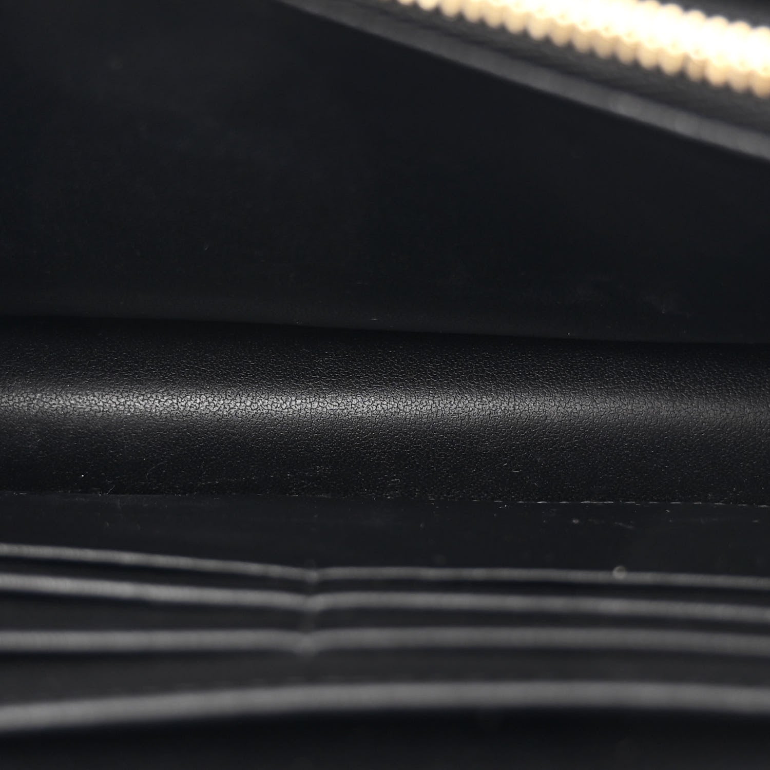 Christian Dior Lambskin Cannage Lady Dior Chain Pouch Black 5 of 9