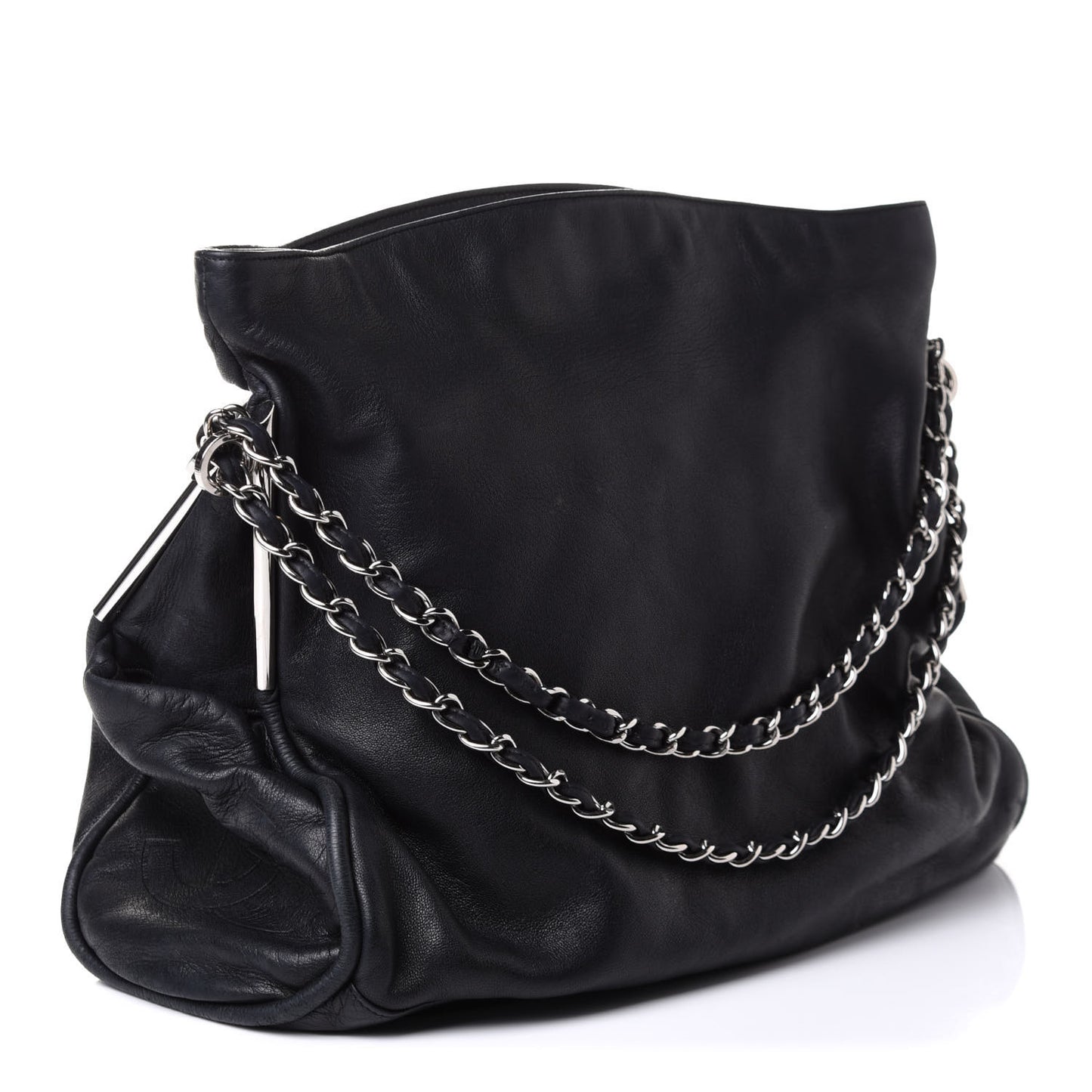 Lambskin Ultimate Soft Hobo Black