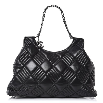 Chanel Lambskin Large In and Out Tote Black 1 of 12