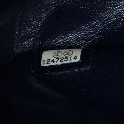 Chanel Lambskin Medium Double Flap Navy 8 of 8