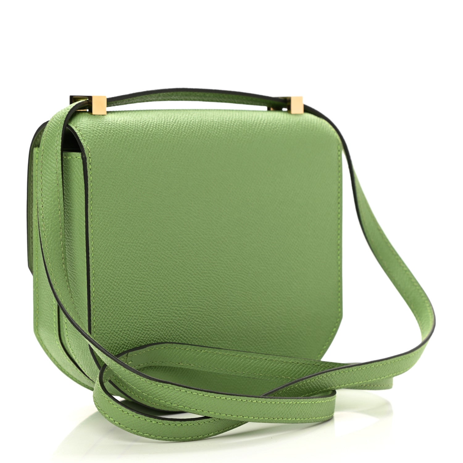 Hermes Epsom Mosaique Au 24-17 Vert Criquet 2 of 10