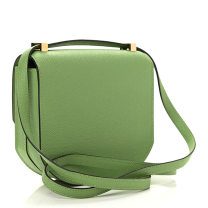 Hermes Epsom Mosaique Au 24-17 Vert Criquet 2 of 10