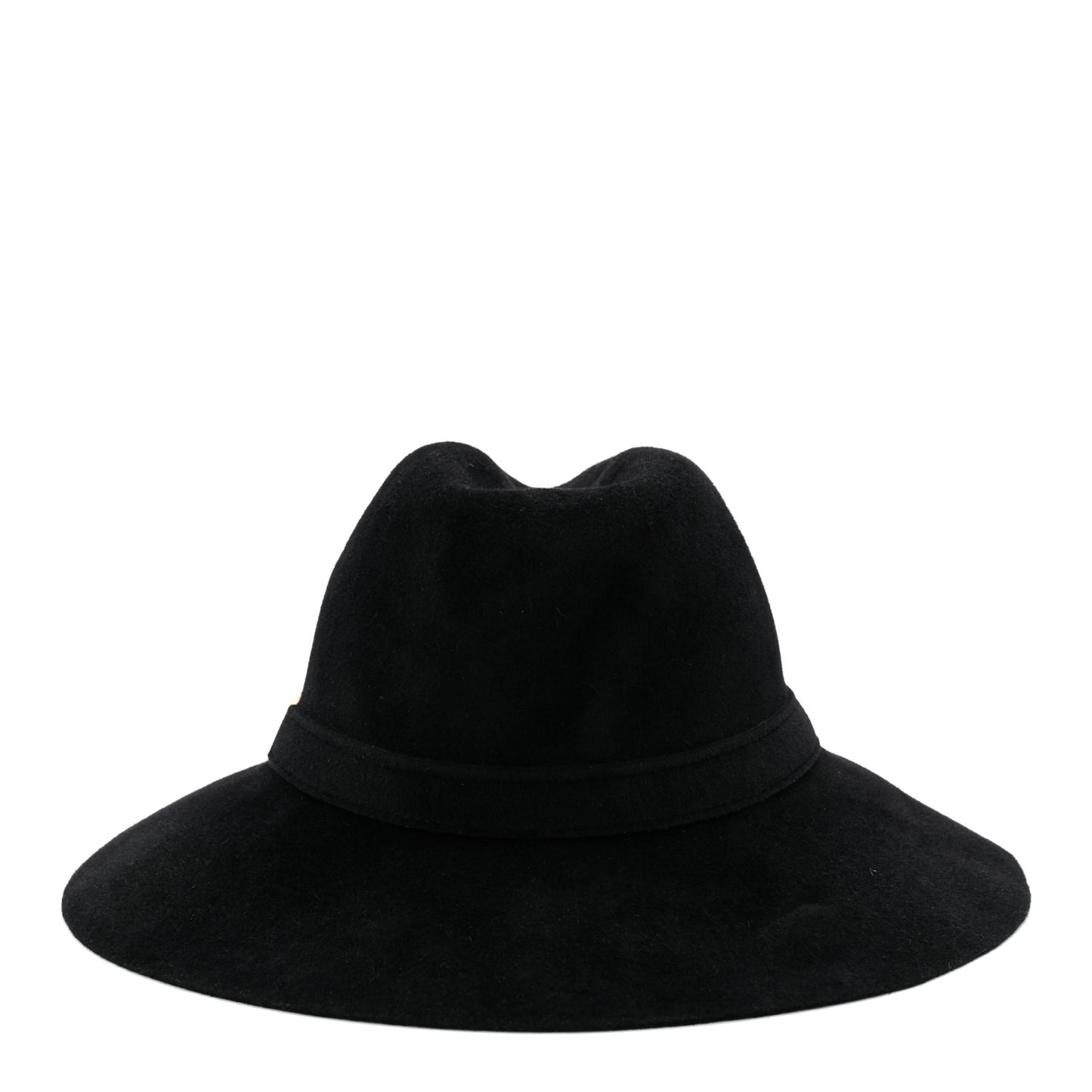Rabbit Fur Felt Hat L Black