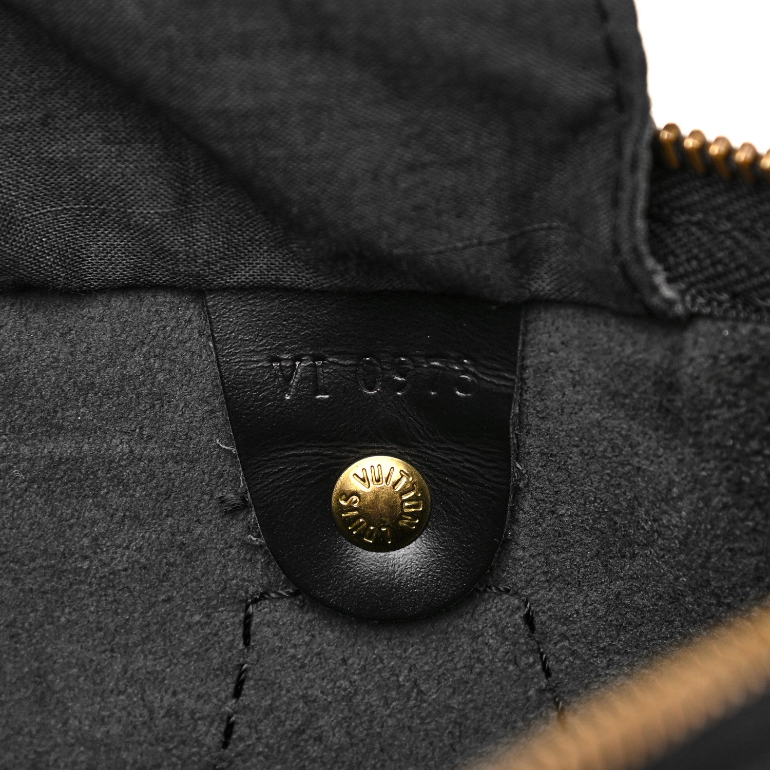 Louis Vuitton Epi Speedy 30 Black 7 of 28