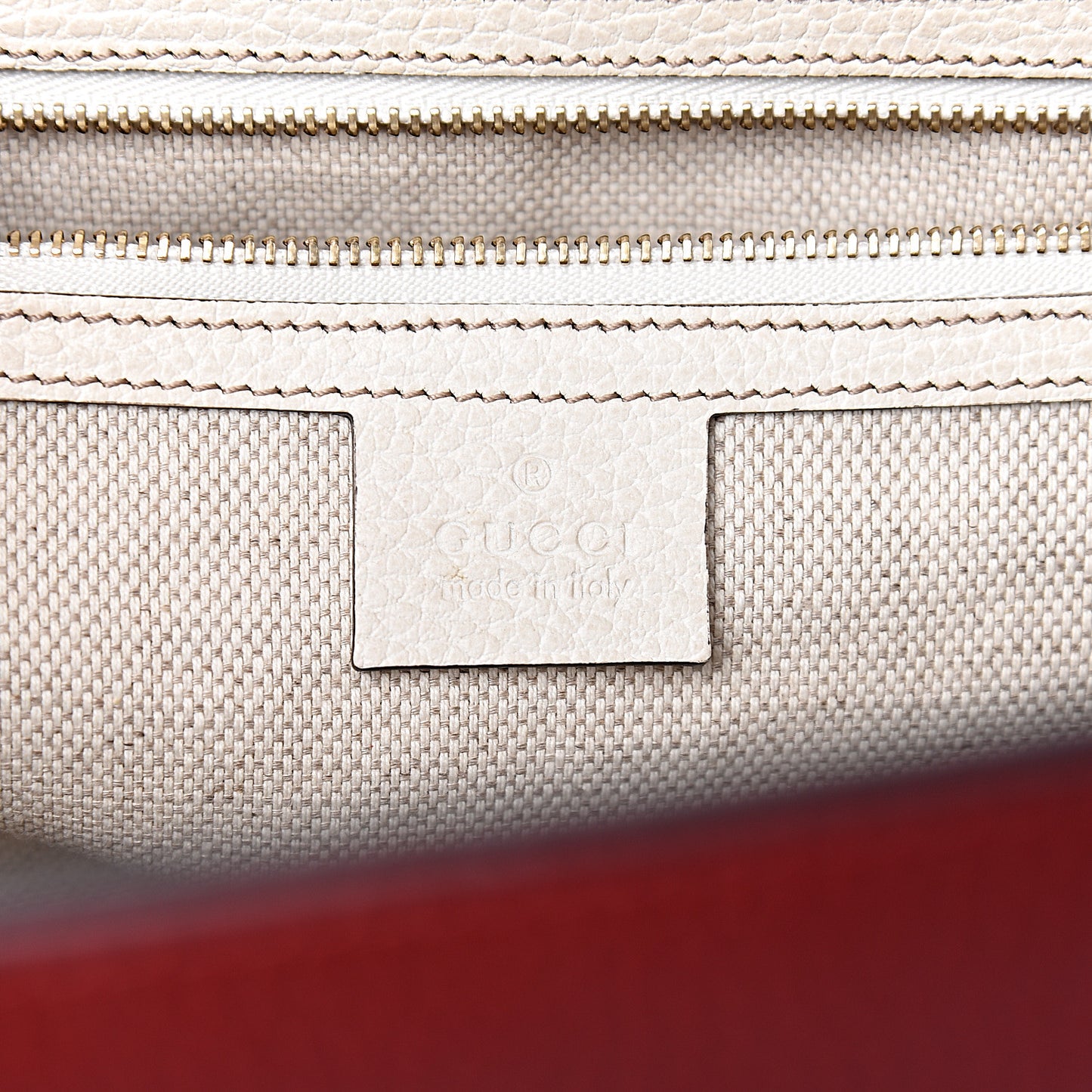 Dollar Calfskin Large Soho Top Handle Satchel Hibiscus Red Mystic White Blue
