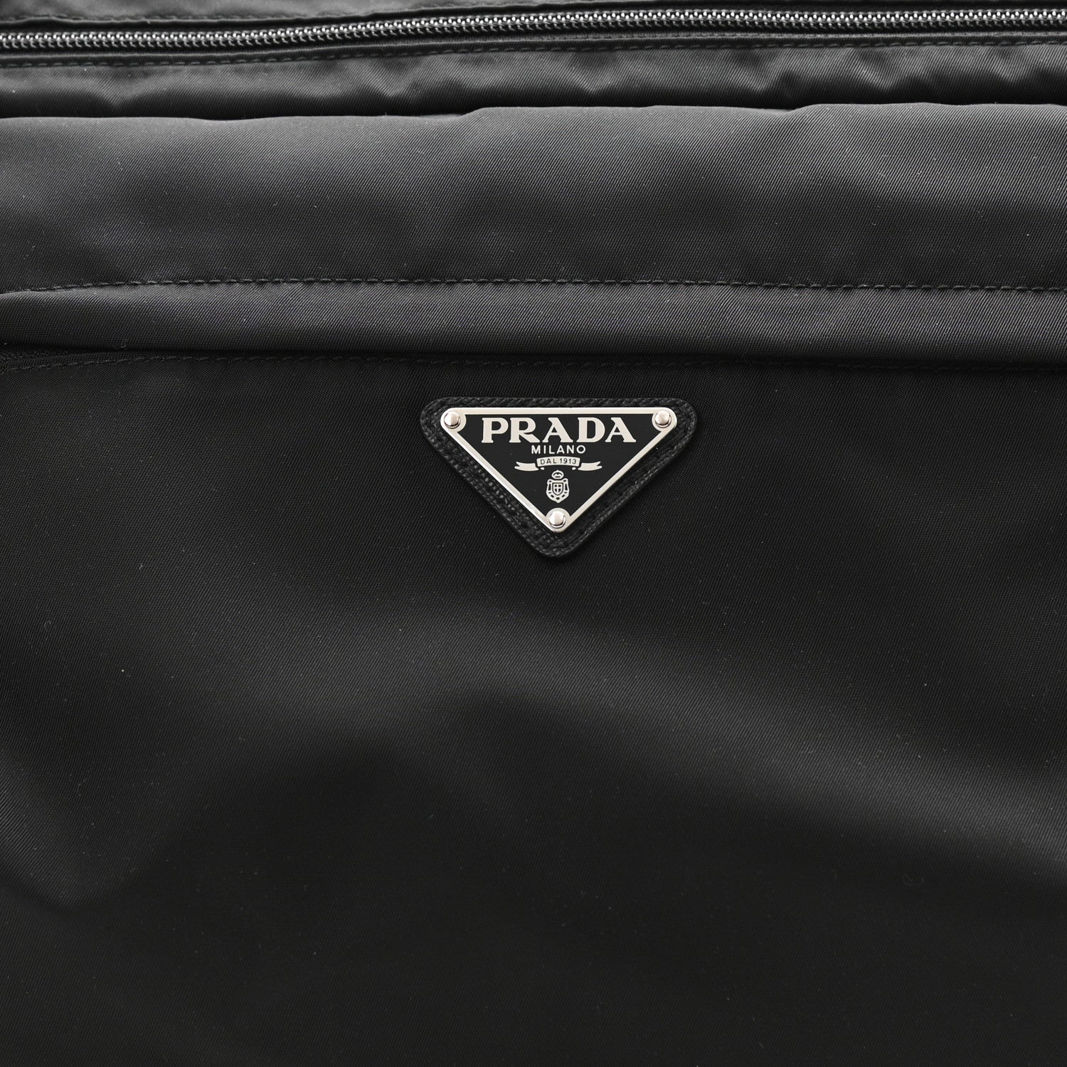Prada Nylon Tessuto Montagna Messenger Bag Black 8 of 10
