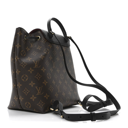 Louis Vuitton Monogram Montsouris PM Black 3 of 9