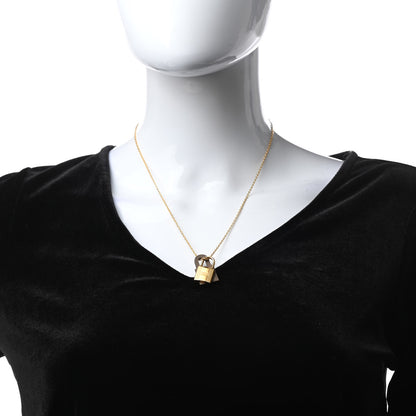 Hermes Swift O'Kelly Pendant Necklace Etoupe 2 of 7