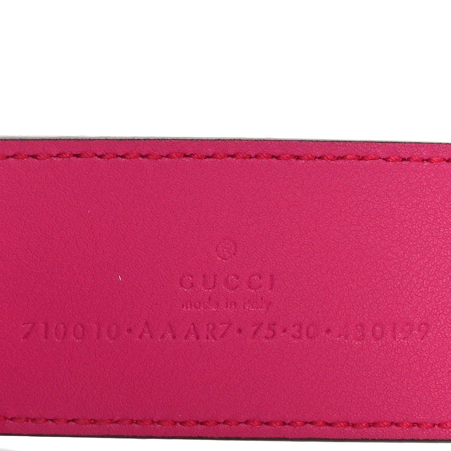 Calfskin Floral Heron G Cube Memorable Buckle 40mm Belt 75 30 Pink Green Multicolor