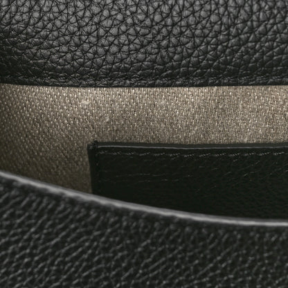 Chloe Calfskin Medium Marcie Round Crossbody Bag Black 9 of 10