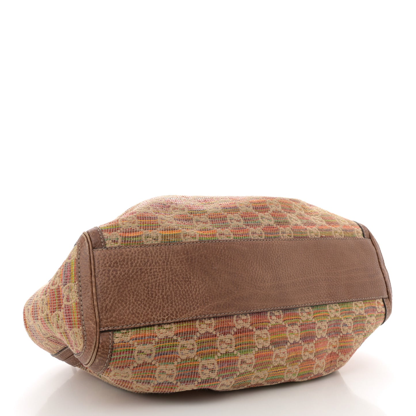 Monogram Sunset Raffia Large Sukey Brown