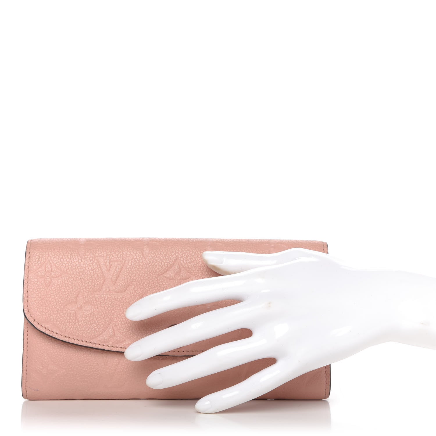 Louis Vuitton Empreinte Emilie Wallet Rose Poudre 2 of 7