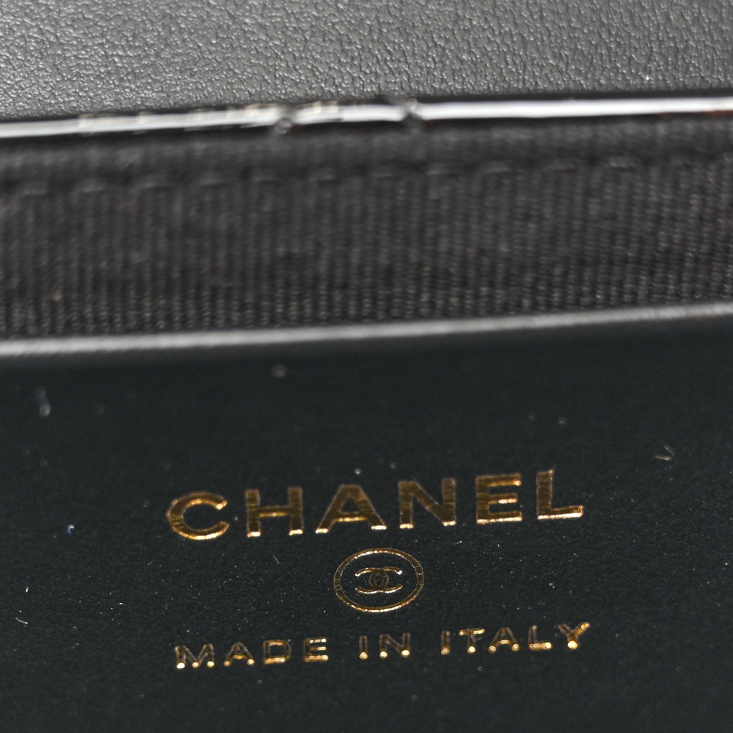 Chanel Patent Calfskin Quilted Mini Clutch Black 1877784