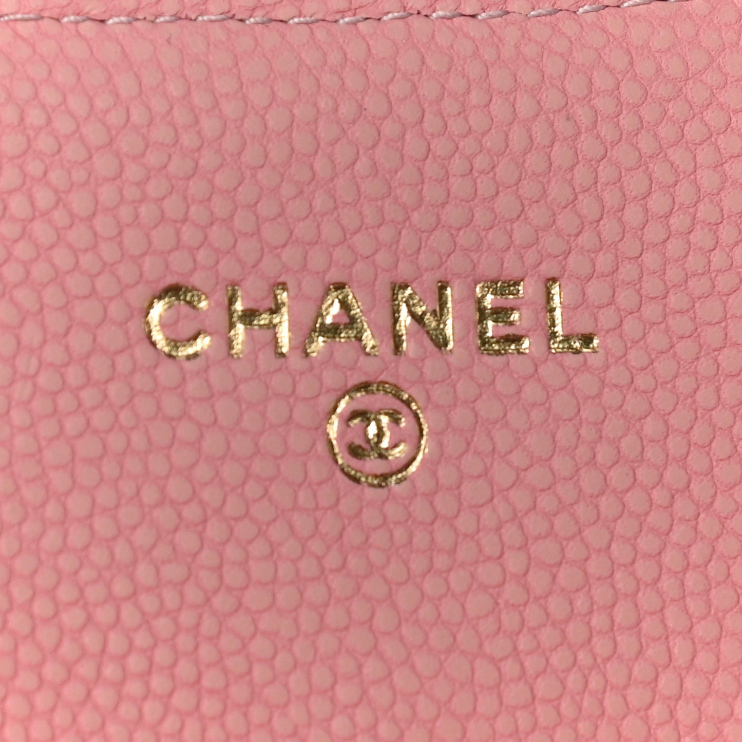 Caviar Chevron Quilted Large Gusset Flap Wallet Pink