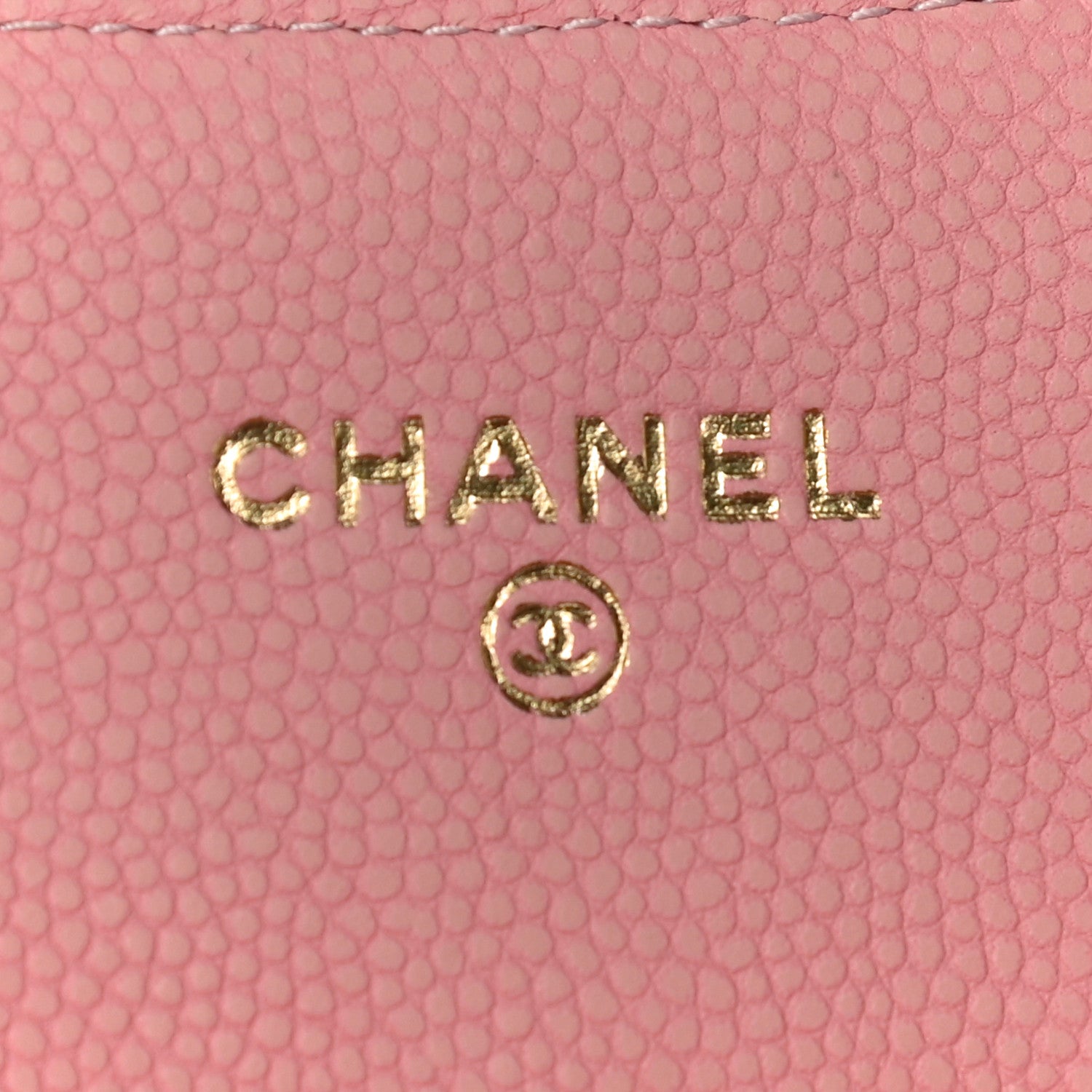 Chanel Caviar Chevron Quilted Large Gusset Flap Wallet Pink 6 of 13