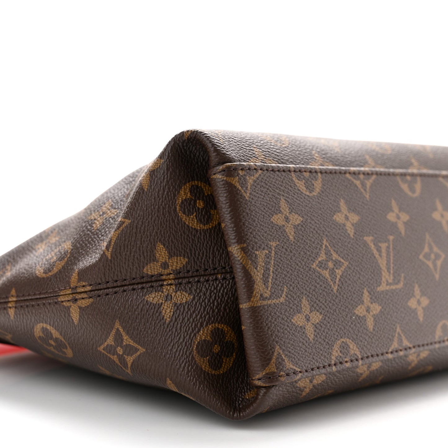 Monogram Tuileries Besace Caramel Rouge