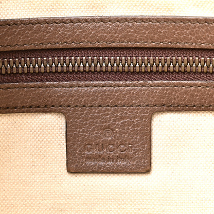Gucci GG Supreme Monogram Web Small Ophidia Half Moon Hobo Brown 6 of 13