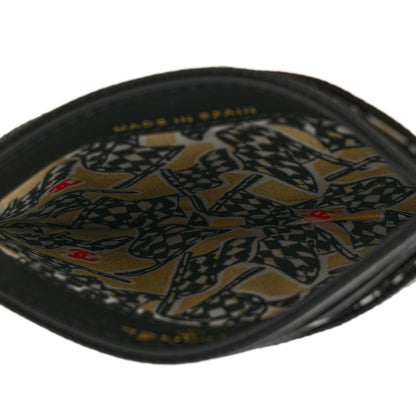 Chanel Caviar Quilted Striated Card Holder Black 5 of 8