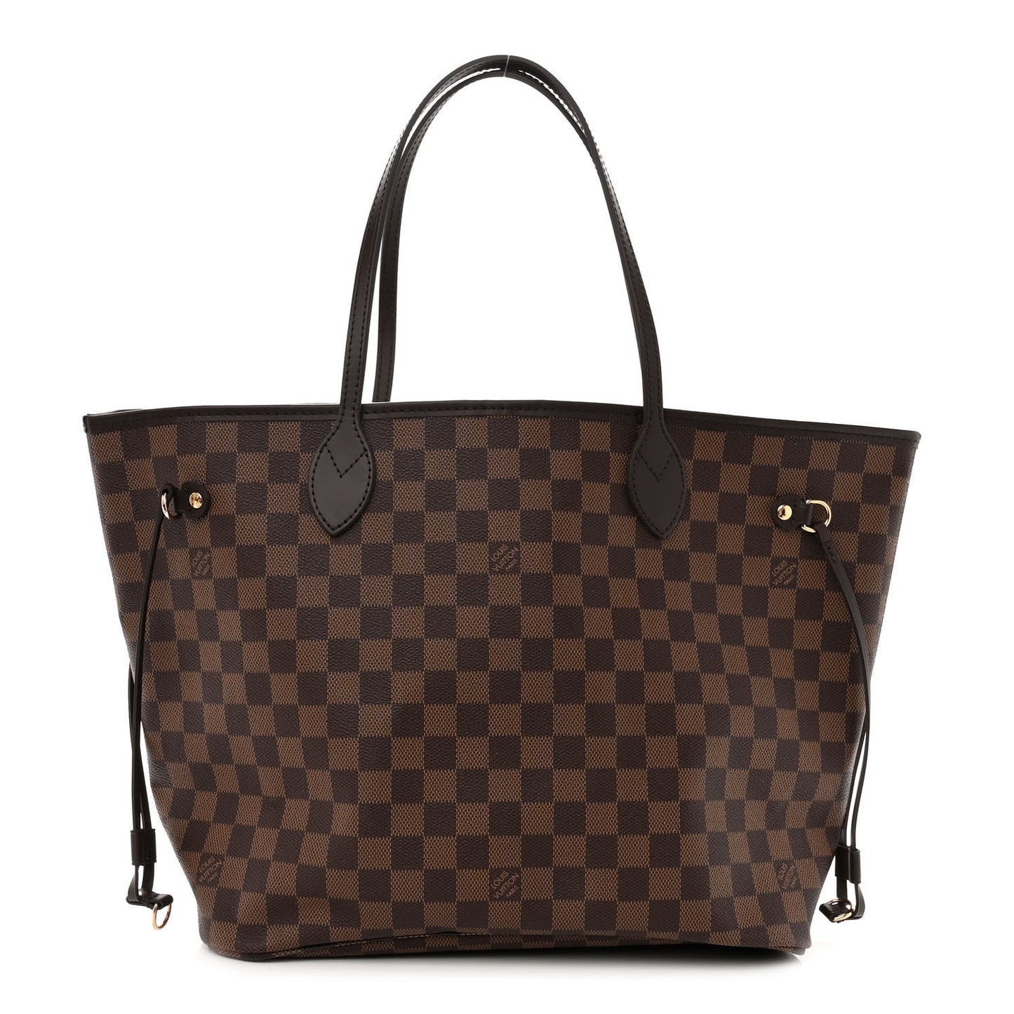 Damier Ebene Neo Neverfull MM Rose Ballerine