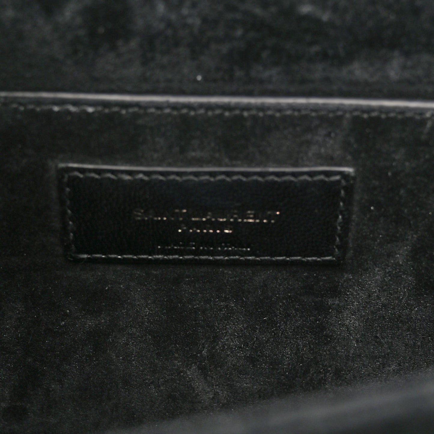 Calfskin Medium Bellechasse Satchel Black