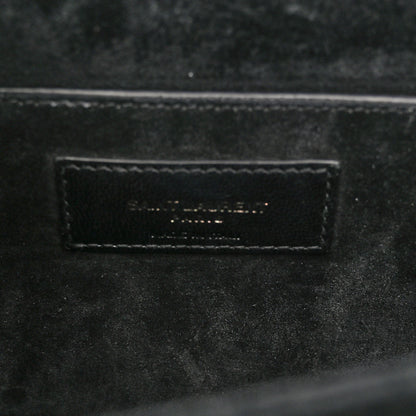 Saint Laurent Calfskin Medium Bellechasse Satchel Black 8 of 11