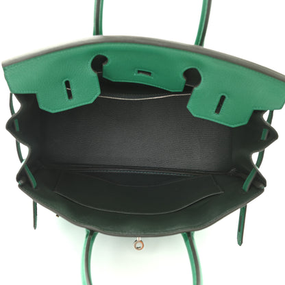 Hermes Togo Verso Birkin 30 Vert Vertigo Vert Fonce 5 of 13