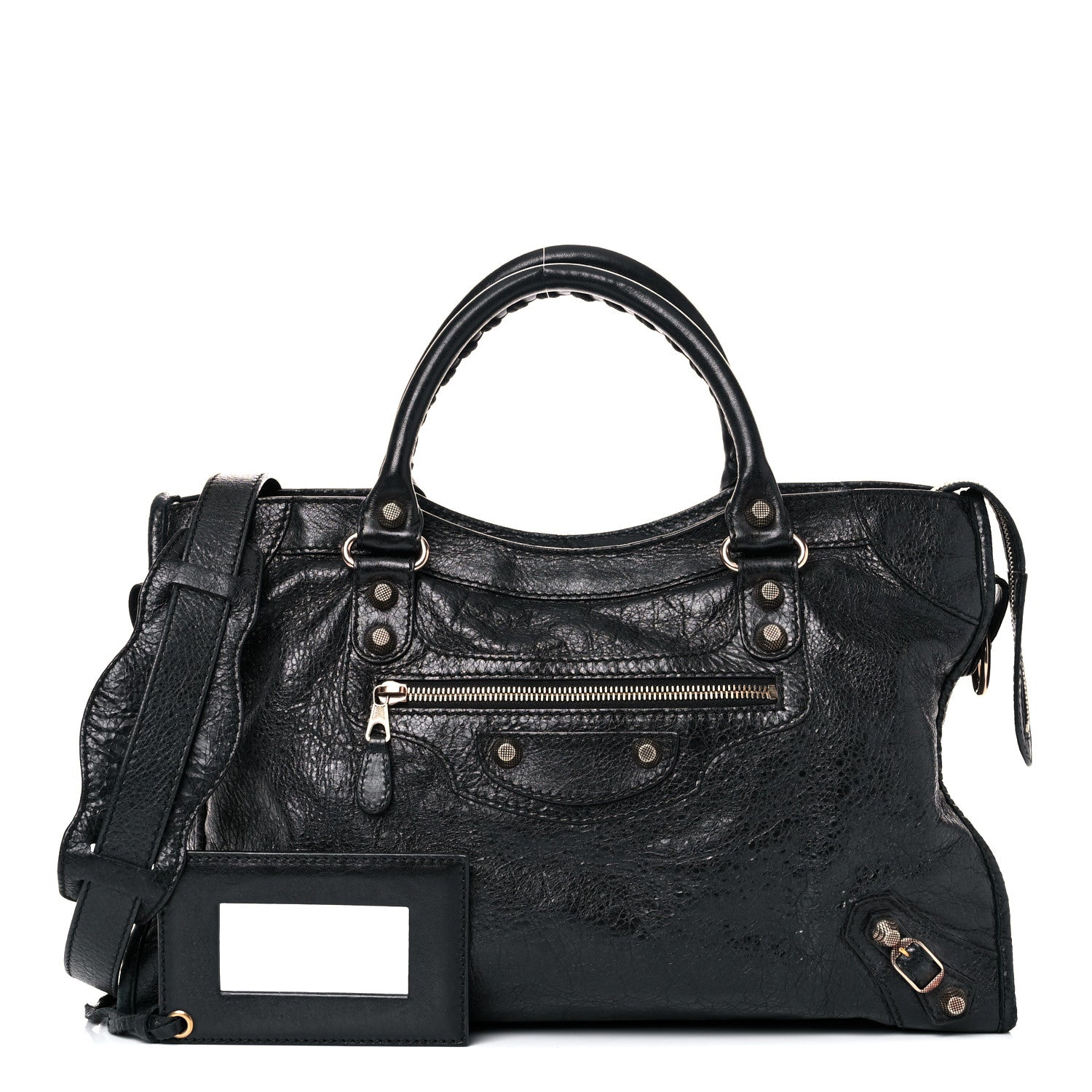 Balenciaga Agneau Giant 12 Rose Gold Hardware City Black 1 of 18