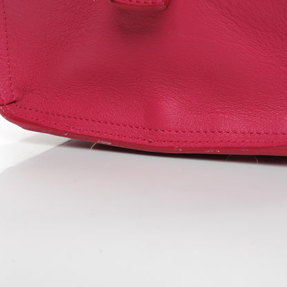 Saint Laurent Calfskin Small Classic Y Cabas Fuchsia 13 of 13