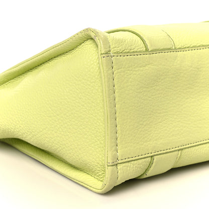 Marc Jacobs Grained Calfskin Small The Tote Bag Limoncello 11 of 12
