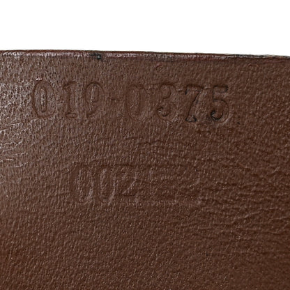 Gucci Monogram Flap Pocket Messenger Bag Beige Dark Brown 12 of 31