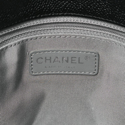 Chanel Caviar Quilted Medium French Riviera Flap Black 6 of 10