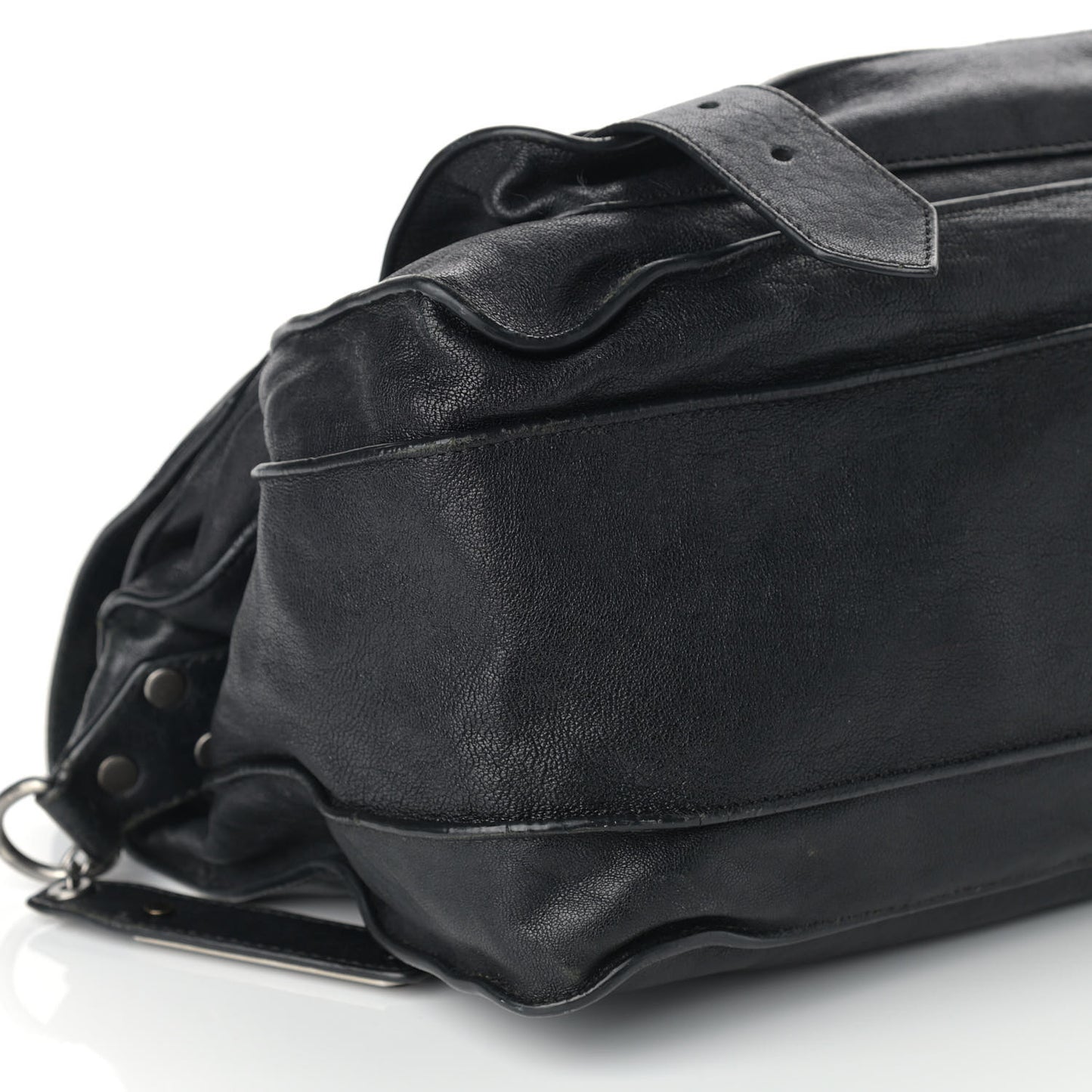 Lambskin PS1 Large Satchel Black