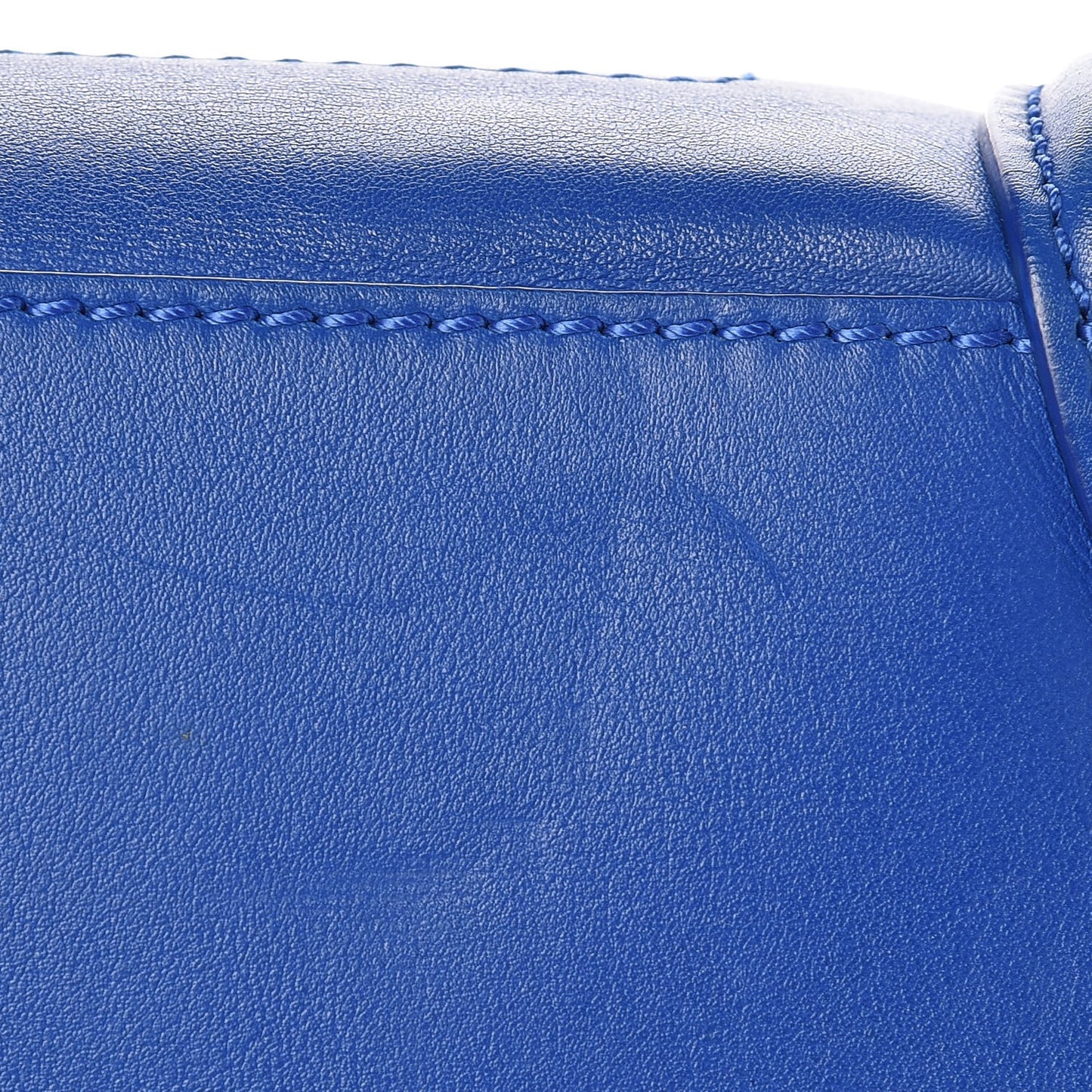 Smooth Calfskin Mini Luggage Royal Blue
