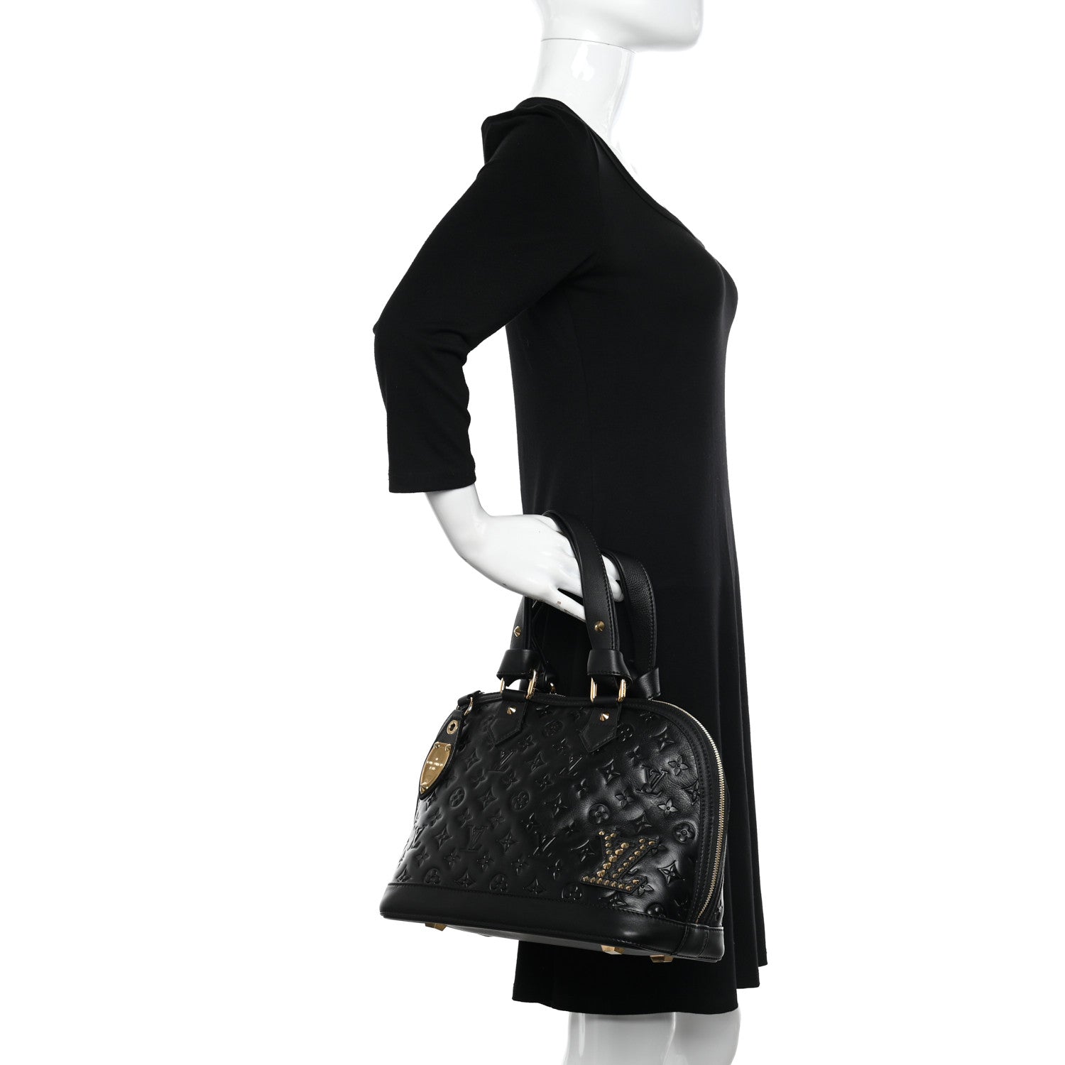 Louis Vuitton Monogram Double Jeu Neo Alma Black 3 of 15