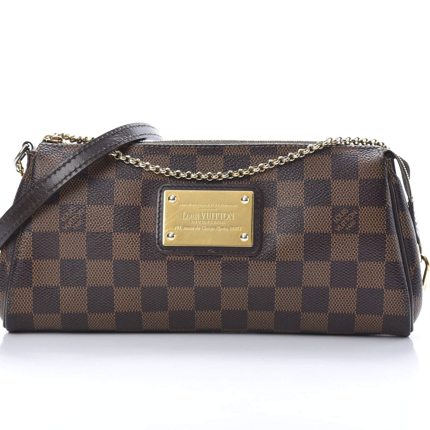 Damier Ebene Eva Clutch
