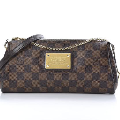 Louis Vuitton Damier Ebene Eva Clutch 8 of 10