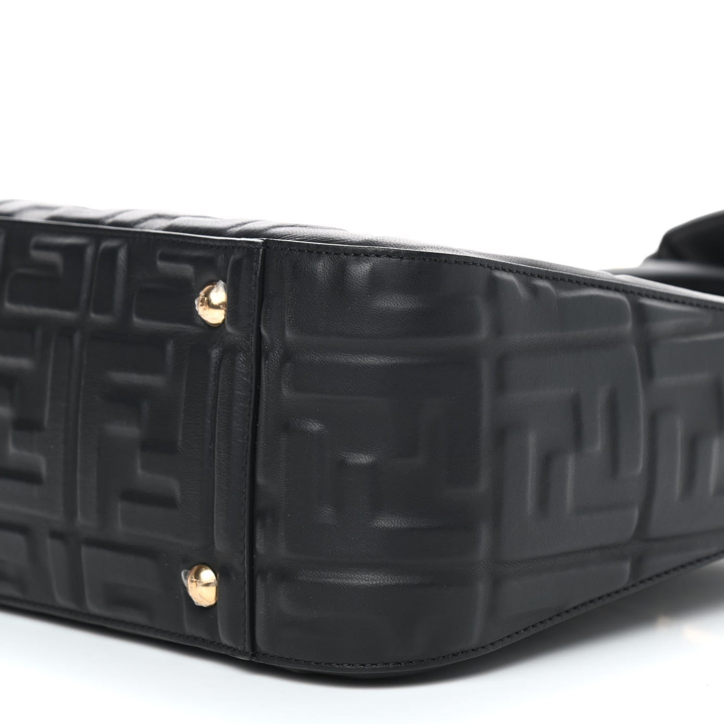 Nappa FF 1974 Embossed Small FF Tote Black