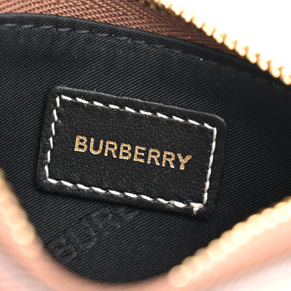 Burberry Kelbrook Exaggerated Check Canvas Card Case Birch Brown 6 of 6