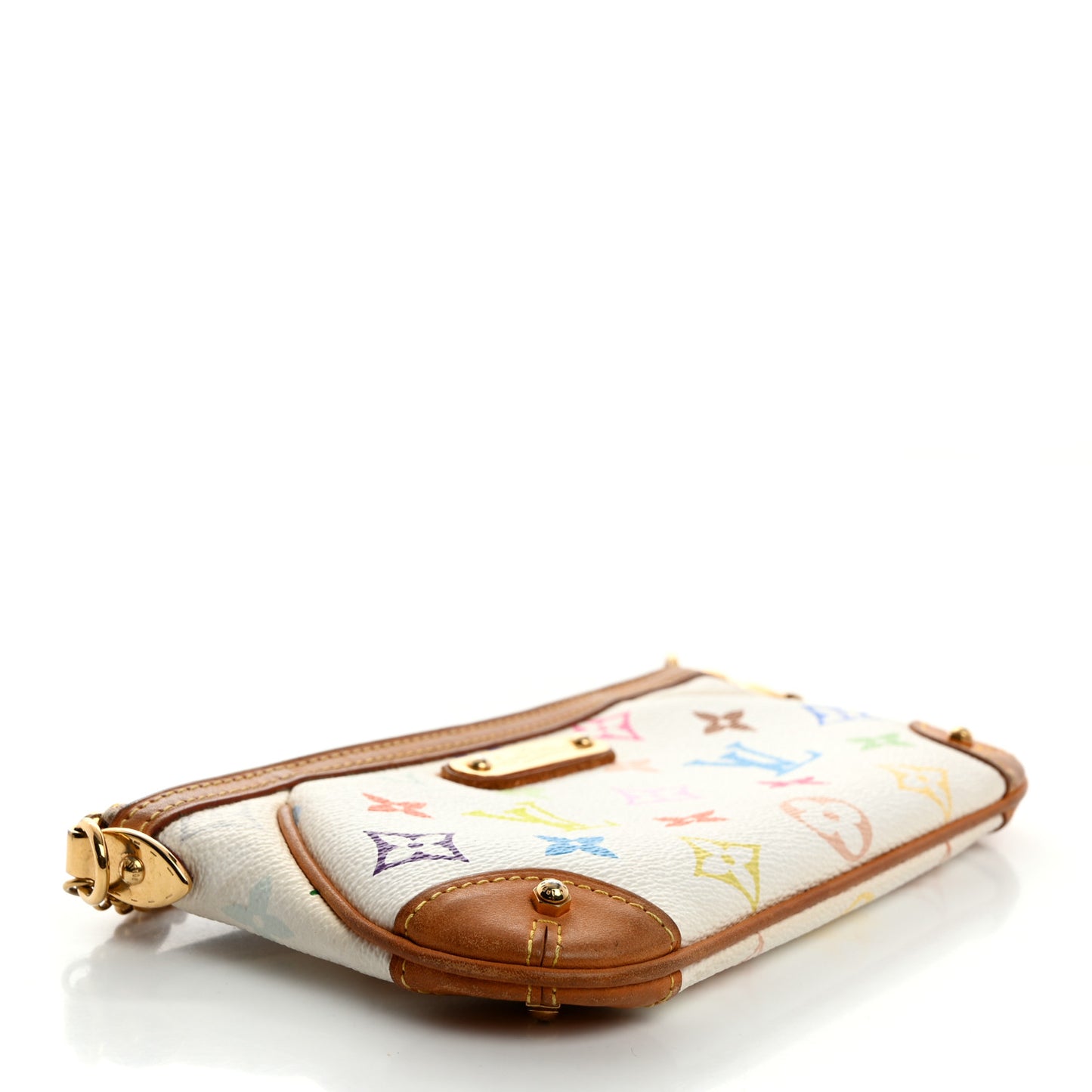 Monogram Multicolor Pochette Milla MM White