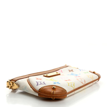 Louis Vuitton Monogram Multicolor Pochette Milla MM White 4 of 10